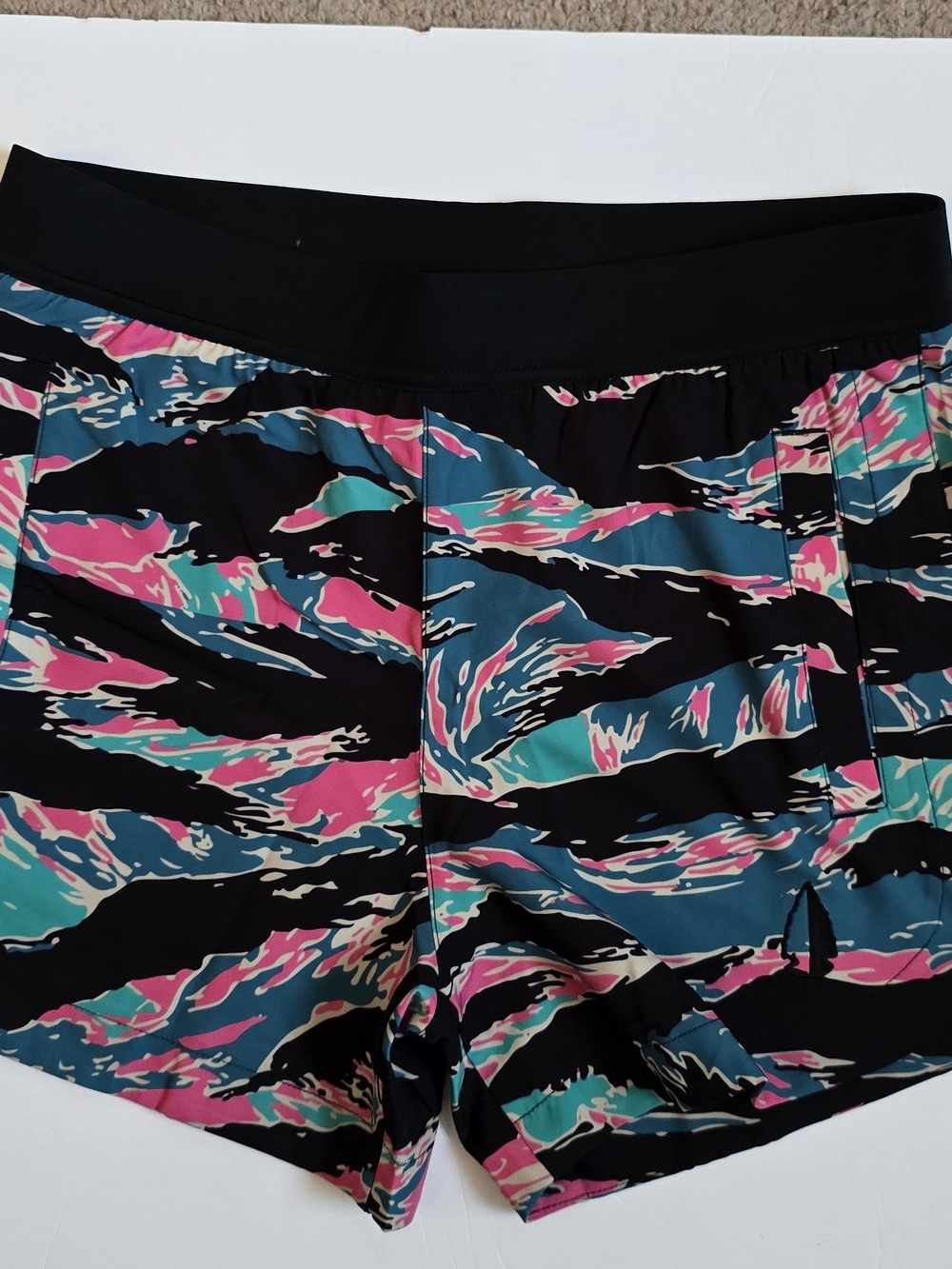 THF Tachuntfish Athletic Shorts in "Retro Tigré" Medium